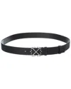 Off-white ™ Leather Belt In Black