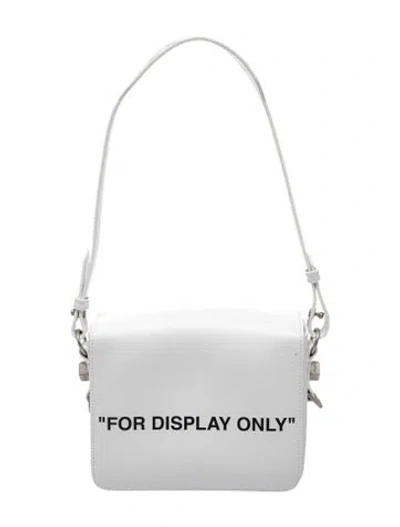 Pre-owned Off-white Leather 'for Display Only' In White