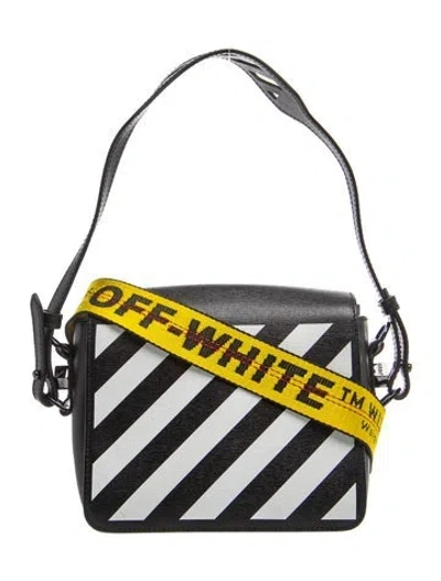 Pre-owned Off-white Leather Shoulder Bag In Multicolor
