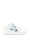 Off-white Leather Sneakers In White