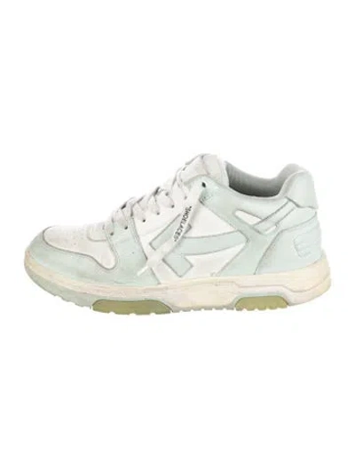 Pre-owned Off-white Leather Sneakers In White