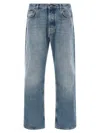 Off-white Light Blue Denim Jeans In Light Blue