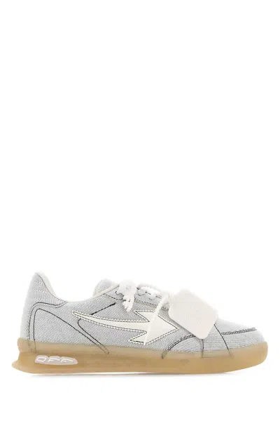OFF-WHITE OFF-WHITE LIGHTNING-GRAPHIC LOW-TOP SNEAKER