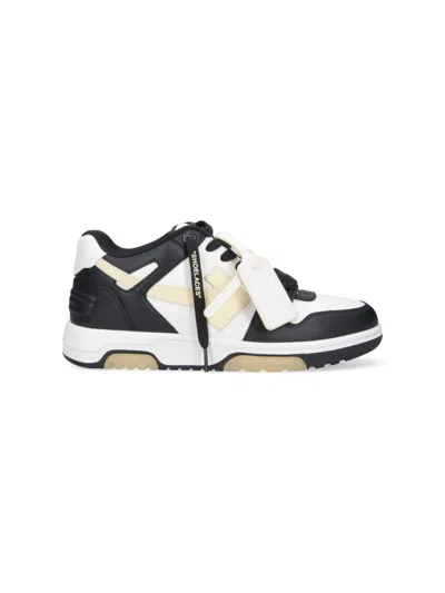 Off-white Lightweight Suede Sneakers For Men With Cushioned Lining And Durable Rubber Outsole In Multi