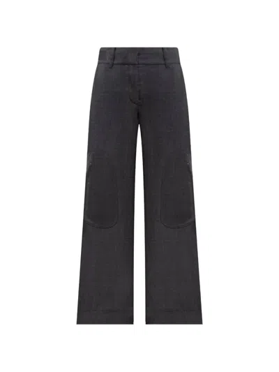 Off-white Light-wool Industry Toybox Pants In Gray