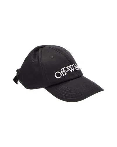 Off-white ™ Logo Baseball Cap In Black