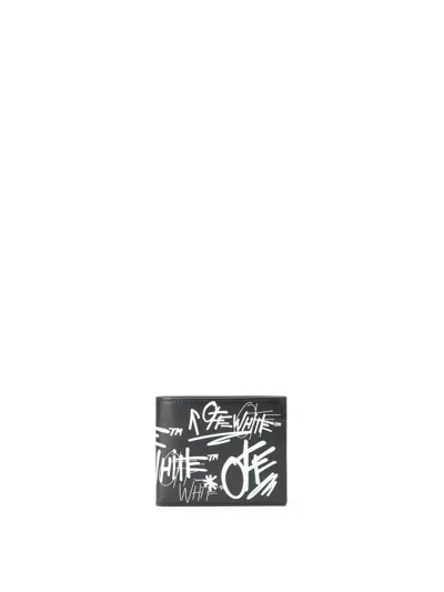 Off-white Logo Bifold Wallet In Black