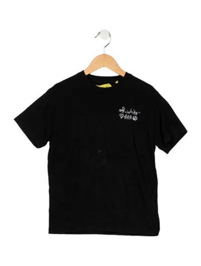 Pre-owned Off-white Kids' Logo In Black