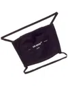 Off-white Logo Face Mask In Black