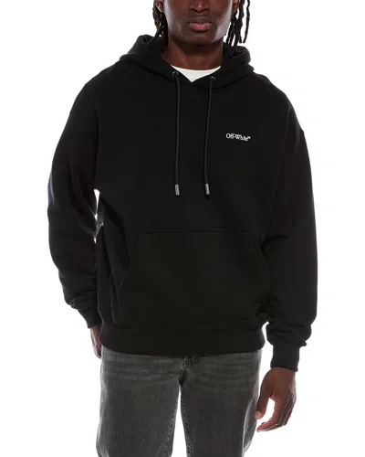 Off-white Logo Hoodie In Black
