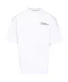 Off-white Ss22 Printing Round Neck Pullover Short Sleeve Ordinary Version White In White
