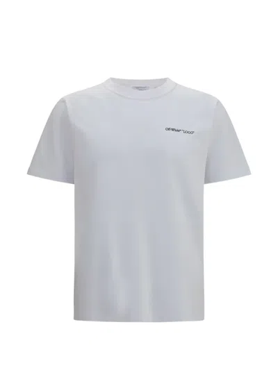 Off-white Logo Quote Short-sleeved T-shirt In White