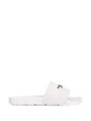 Off-white Logo Slides In White