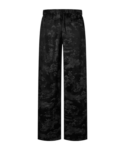 Off-white Logo Track Pants In Black