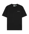 Off-white Scribble Diag Logo-print T-shirt In Black