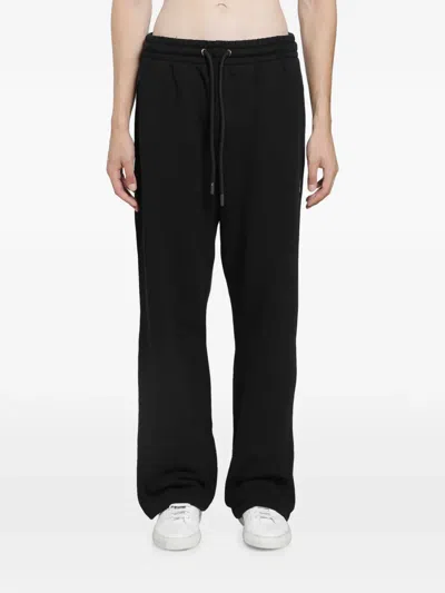 Off-white Logo-motif Sweatpants In Black
