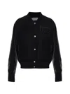 Off-white Logo-patch Bomber Jacket In Multi