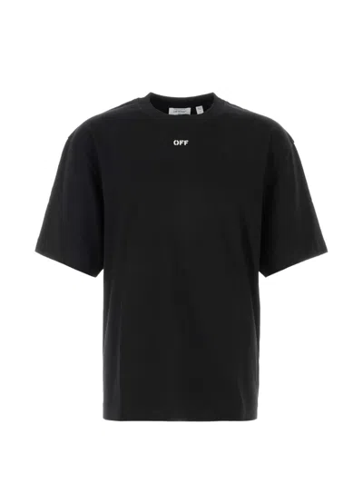 Off-white Off White S. Matthew Skate Logo-print T-shirt In Black