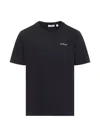 Off-white Small Bookish Regular Short Sleeve T-shirt In Black