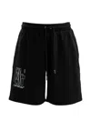 Off-white Logo-print Drawstring Shorts In Black