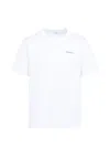 Off-white Ss22 Printing Round Neck Pullover Short Sleeve Ordinary Version White In White
