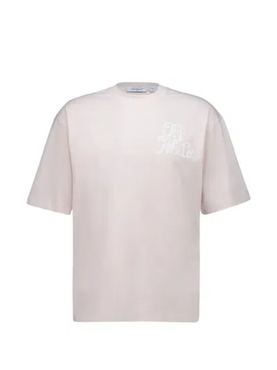 Off-white Logo-print T-shirt In White