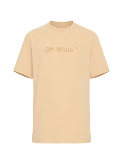 Off-white Logo-print T-shirt In Neutral