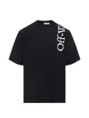 Off-white Logo-print T-shirt In Black
