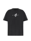 Off-white Stroke Regular T-shirt In Black