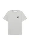 Off-white Logo-print T-shirt In Gray