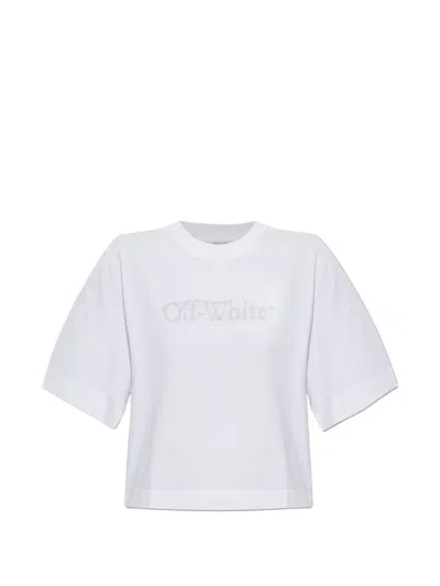 Off-white Logo-print T-shirt In White