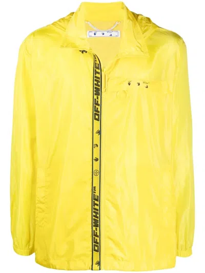 Off-white Yellow Maize Windbreaker Jacket