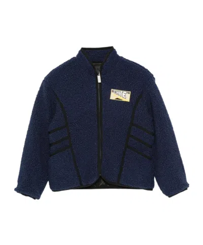 Off-white Long-sleeve Jacket In Blue