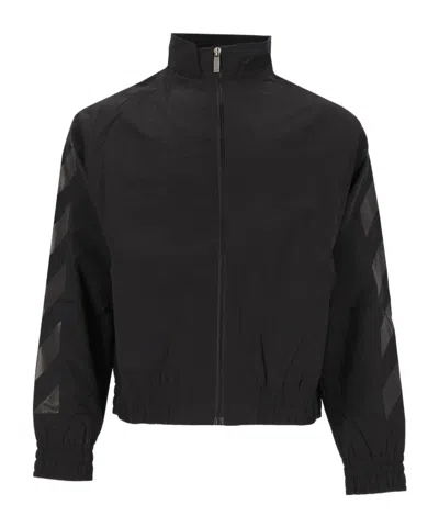Off-white Long-sleeves Jacket In Black