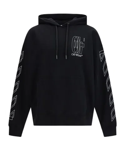 Off-white Long-sleeve Sweatshirt In Black