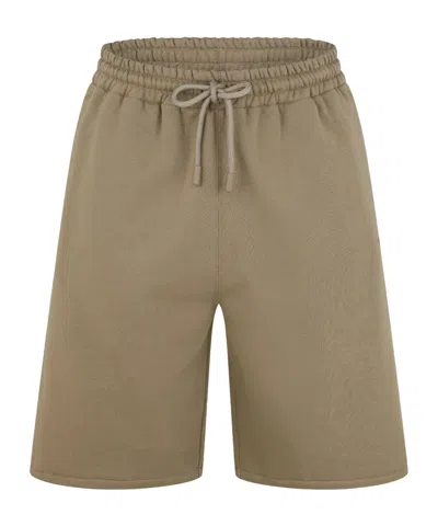 Off-white Loose-fitting Athletic Shorts In Brown