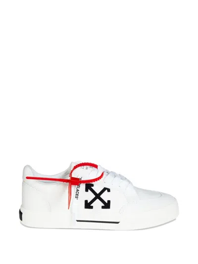 Off-white Low Vulcanised Sneakers In White
