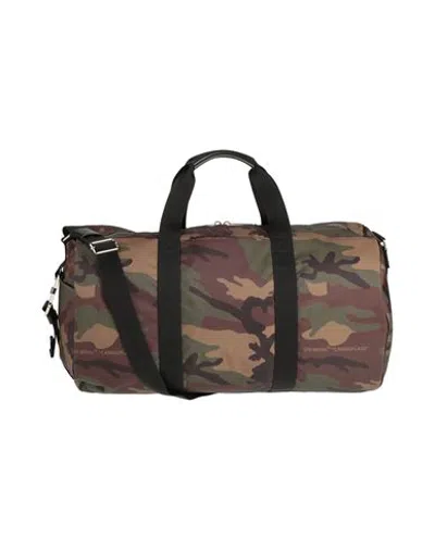 Off-white Luggage - Duffel Bags In Military Green