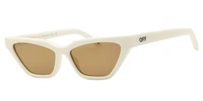 Off-white Madison 0176 Men's Sunglasses White Size 56 In Neutral
