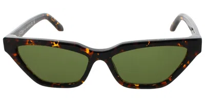 Off-white Madison 6055 Men's Sunglasses Tortoiseshell Size 56 In Green