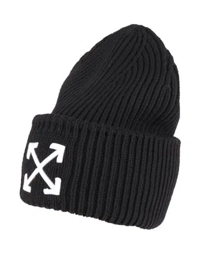 Off-white Man Hat Black Size Onesize Wool