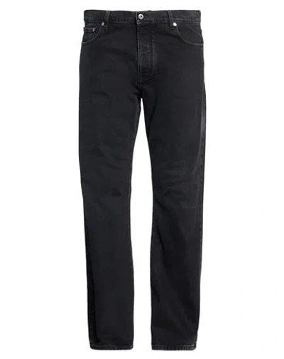 Off-white Man Jeans Charcoal Size 31 Cotton In Grey