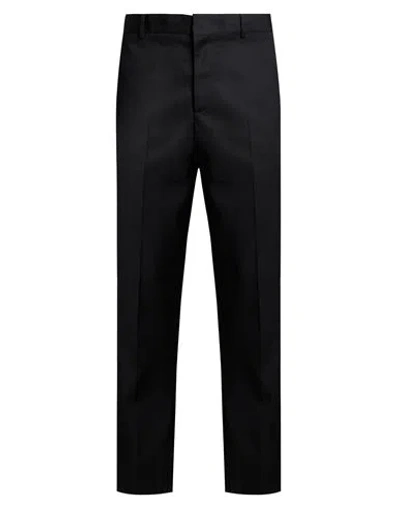 Off-white Man Pants Black Size 34 Wool