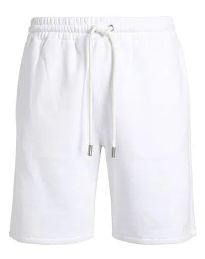 Off-white Man Shorts & Bermuda Shorts White Size Xs Cotton