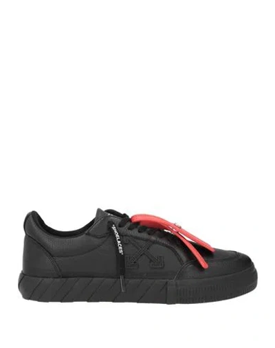 Off-white Man Sneakers Black Size 10 Calfskin