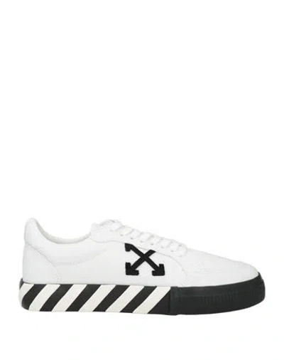 Off-white Man Sneakers White Size 9 Textile Fibers