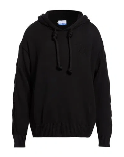 Off-white Man Sweater Black Size Xs Cotton, Polyamide, Elastane