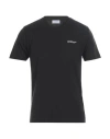 Off-white Man T-shirt Black Size L Cotton In Animal Print
