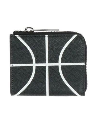 Off-white Man Wallet Black Size - Calfskin