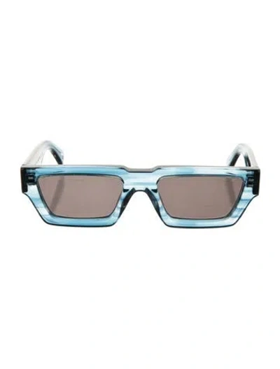 Pre-owned Off-white Manchester Square Sunglasses W/ Tags In Blue